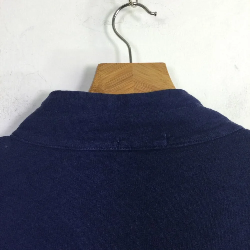 Fresh Produce Womens Sweatshirt Full zip-Up Long Sleeves Moonlight Blue Size XL - Picture 8 of 15